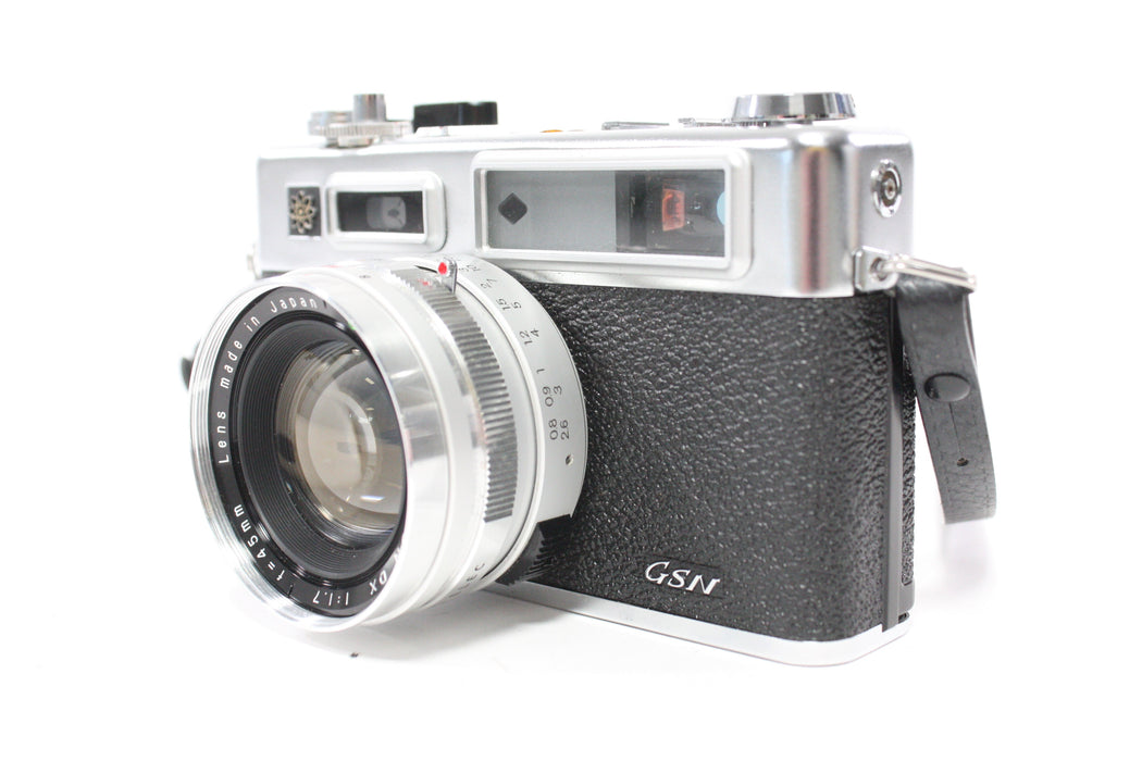 Yashica Electro 35 GSN 35mm Rangefinder with 45mm f/1.7 DX Lens