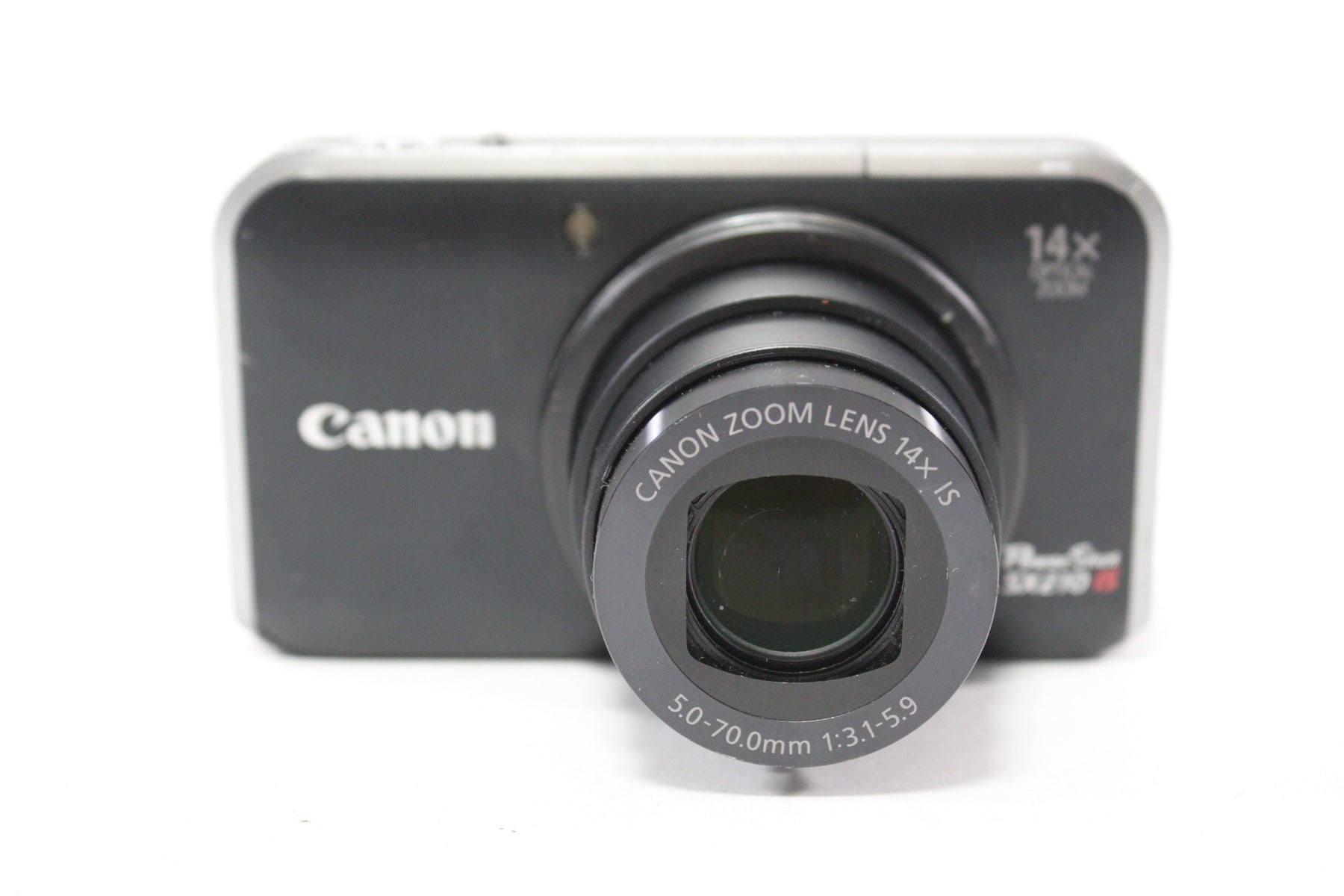 Canon PowerShot SX210 IS Digital Point and Shoot Camera 14x Zoom 14.1mp AS-IS