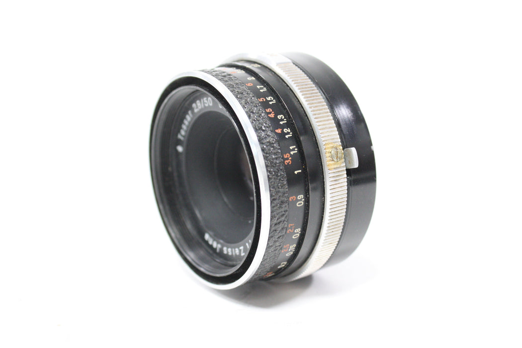 Carl Zeiss Jena 50mm f/2.8 Tessar Lens for M42 Mount AS-IS