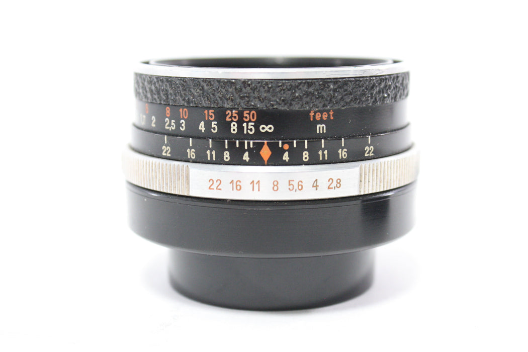 Carl Zeiss Jena 50mm f/2.8 Tessar Lens for M42 Mount AS-IS