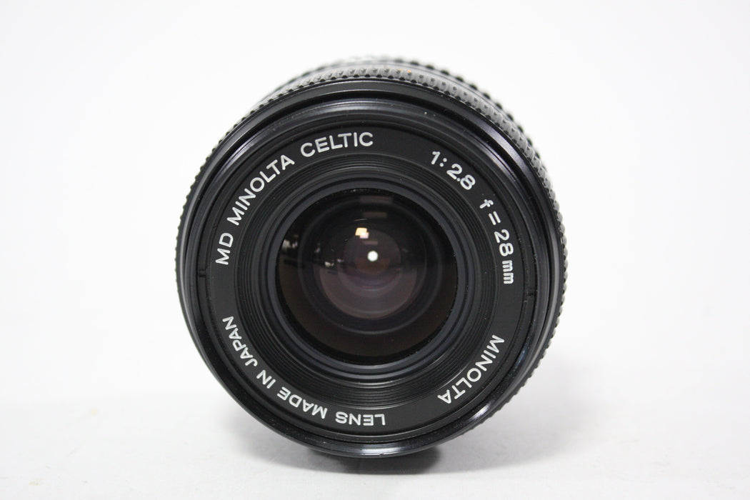 Minolta 28m m f/2.8 Celtic Lens for Minolta MD Mount