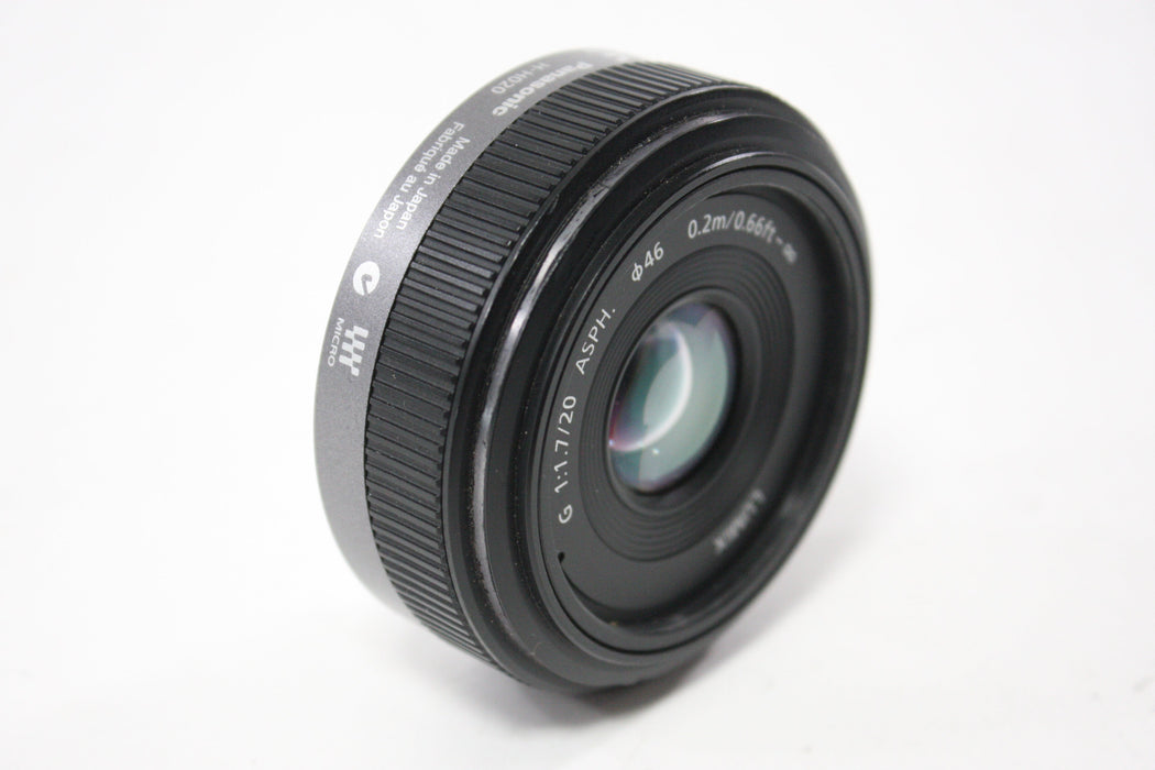 Panasonic Lumix 20mm f/1.7 G Lens for Micro 4/3 Mount