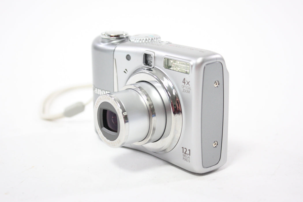 Canon Powershot A1100 IS Digital Point and Shoot Camera 4x Zoom 12.1mp (Silver)
