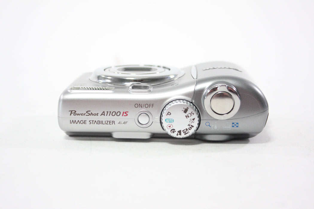 Canon Powershot A1100 IS Digital Point and Shoot Camera 4x Zoom 12.1mp (Silver)