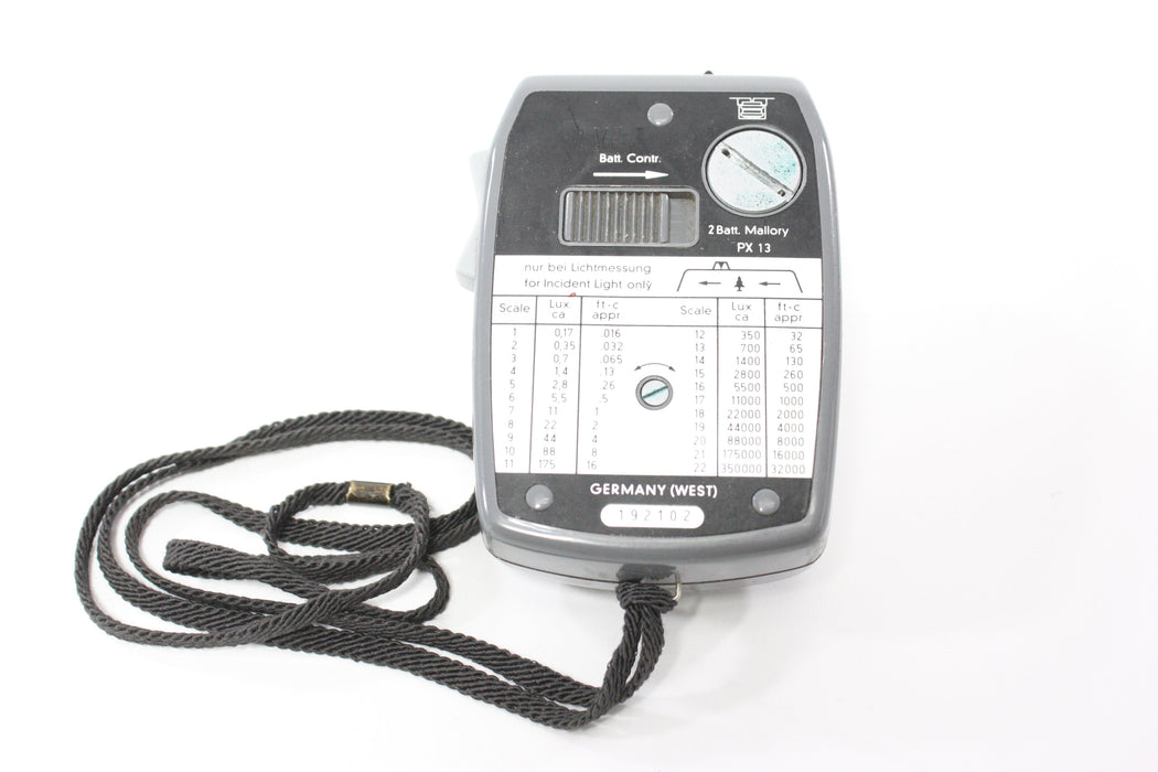 Gossen Lunasix Light Meter