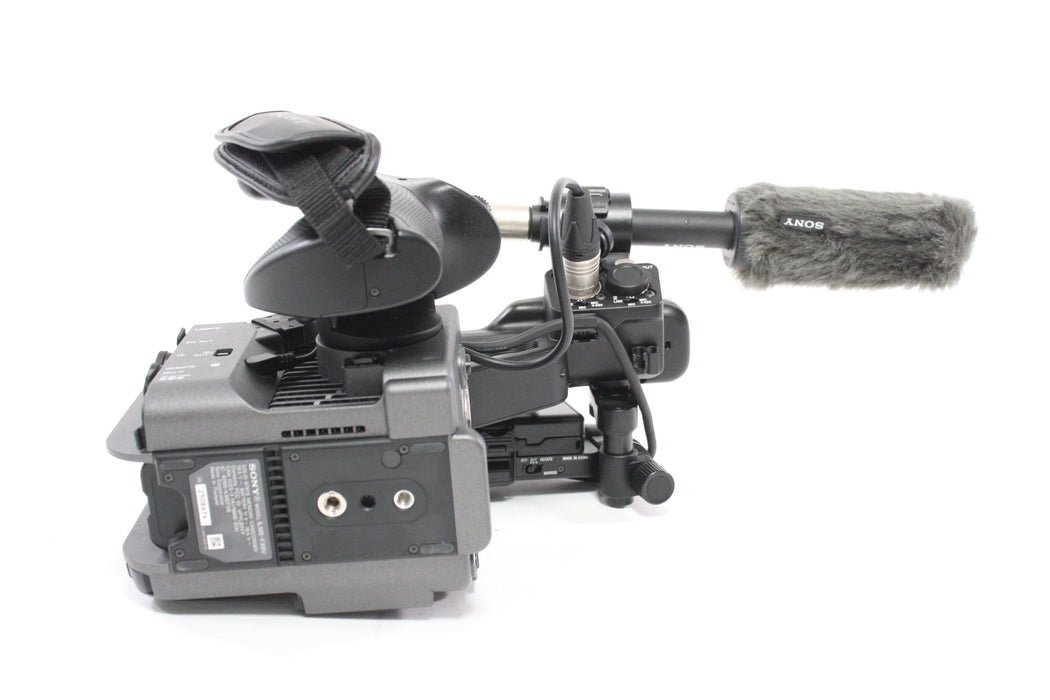 Sony FX6 Cinema Camera with Grip, Monitor and ECM-VG1 Mic with 34 Hours