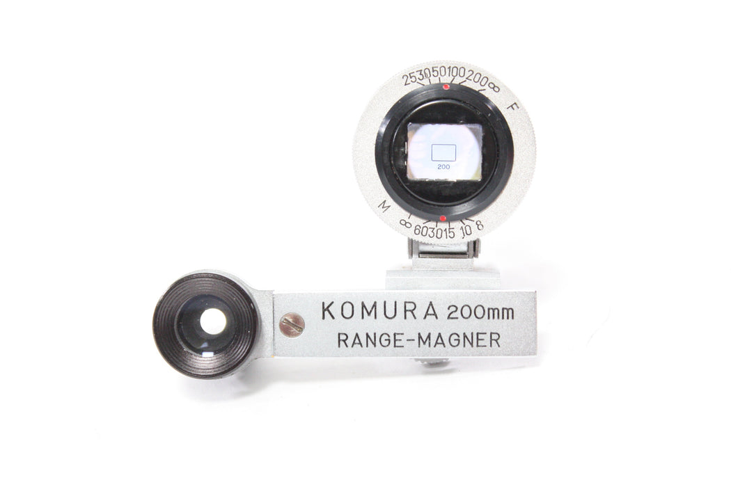 Komura 200mm Range-Magner Optical Viewfinder