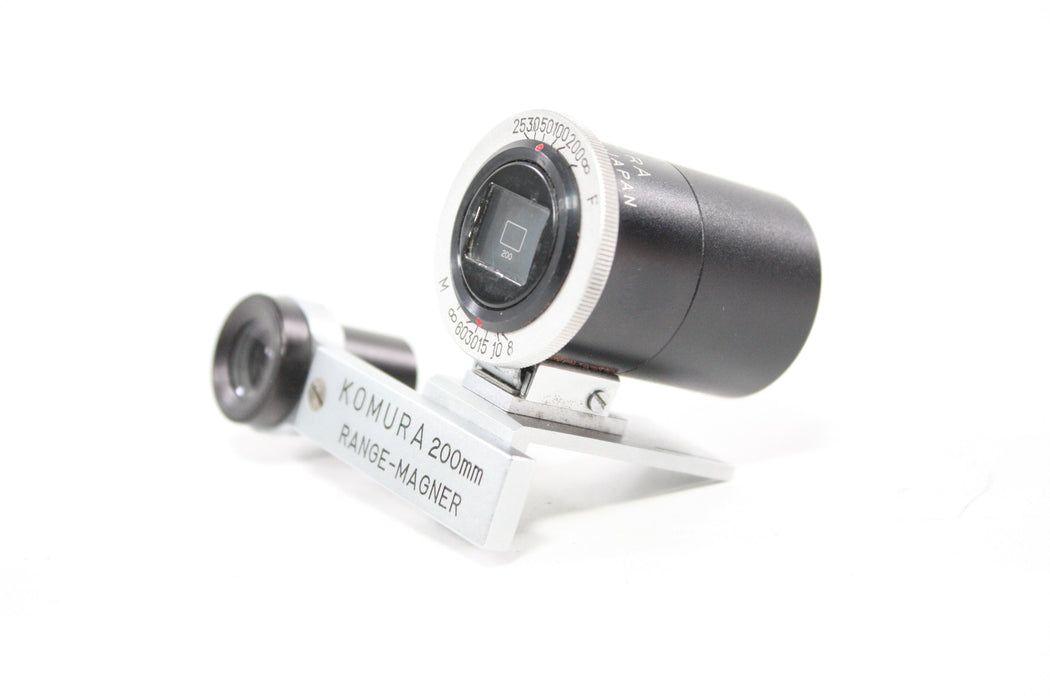 Komura 200mm Range-Magner Optical Viewfinder