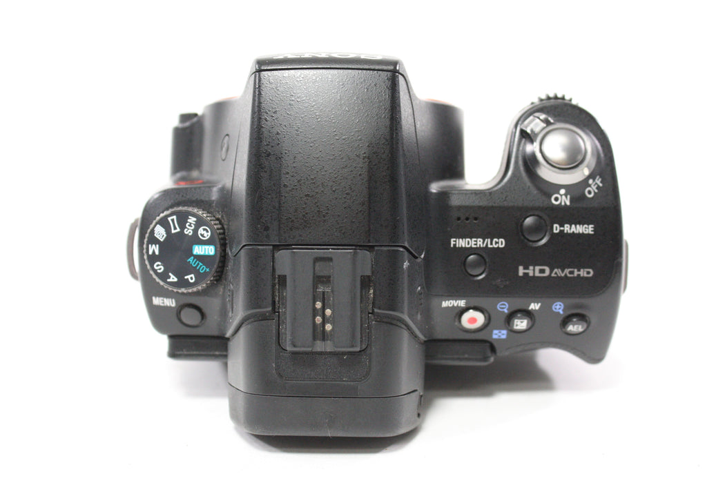 Sony a55 DSLR Camera with Sony 18-55mm f/3.5-5.6 DT SAM Lens with Shutter Count 49,764