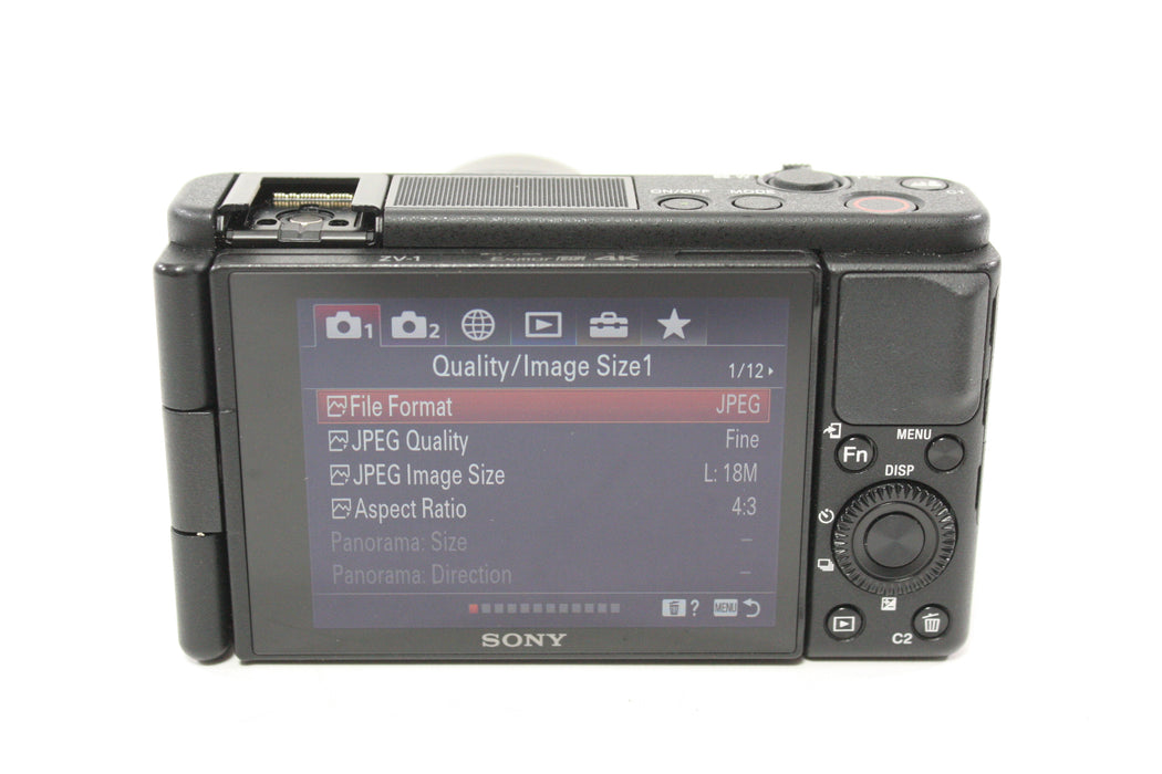 Sony ZV-1 Digital Point and Shoot Camera 2.7x Zoom 20.1mp with Neewer UX-Tube and Conversion Lens