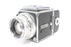 Hasselblad 500C Camera with Planar 80mm f/2.8 Lens, 120 A12 Film Back, Waist Level Viewfinder and BrightScreen Proscreen 20/20 Focus Screen