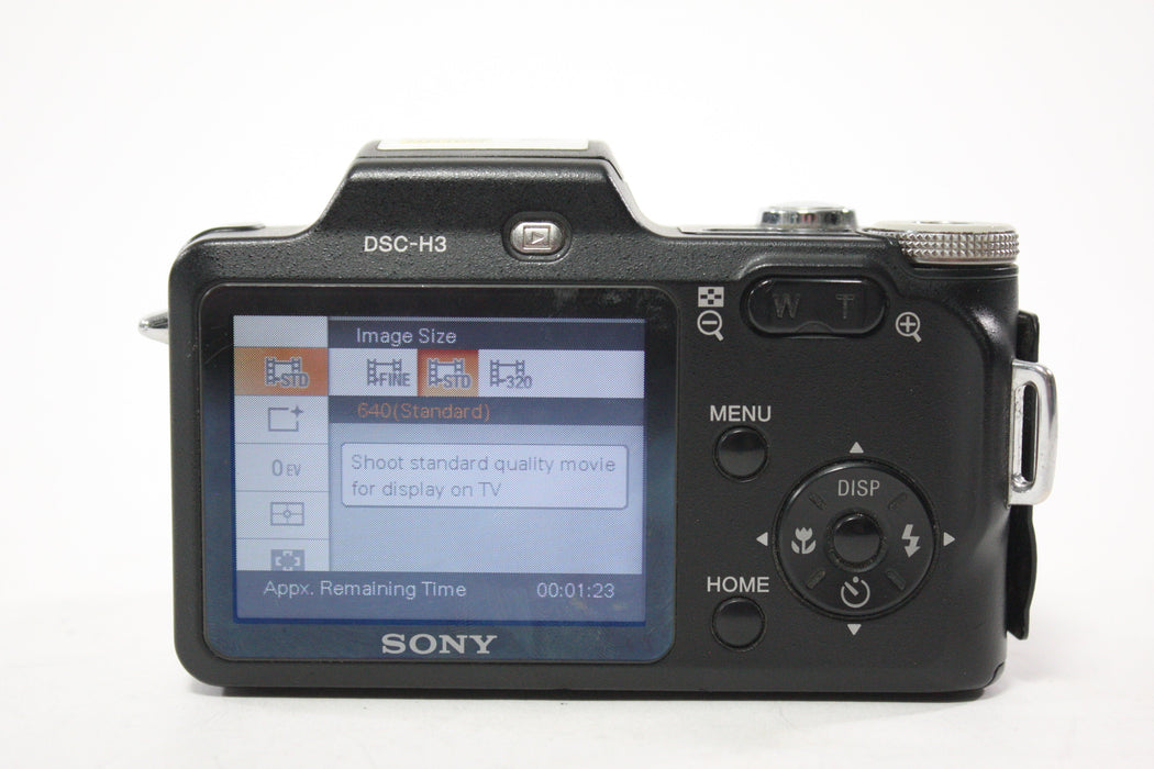 Sony Cybershot DSC-H3 Digital Point-and-Shoot Camera, AS-IS