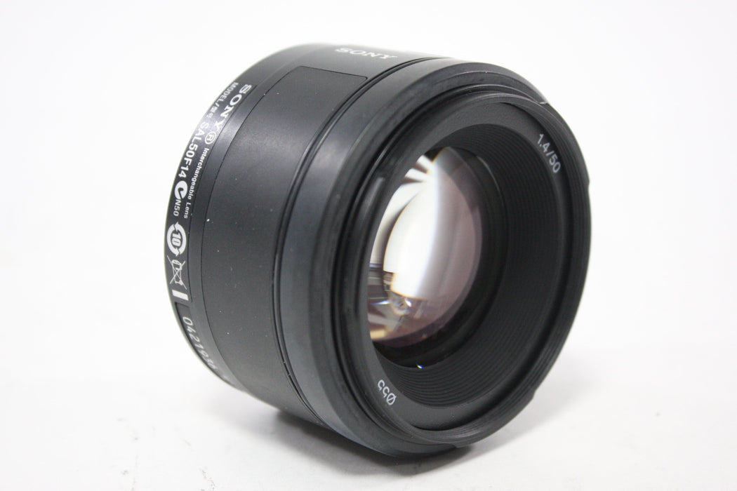 Sony 50mm f/1.4 Lens for Sony A Mount