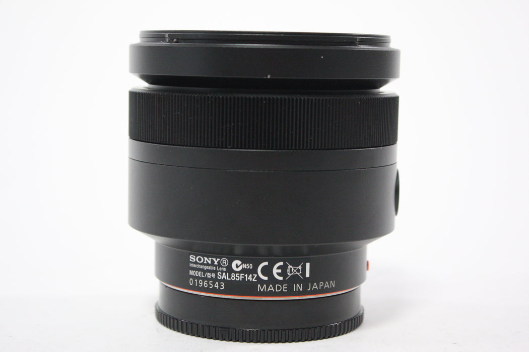 Sony 85mm f/1.4 ZA Lens for Sony A Mount