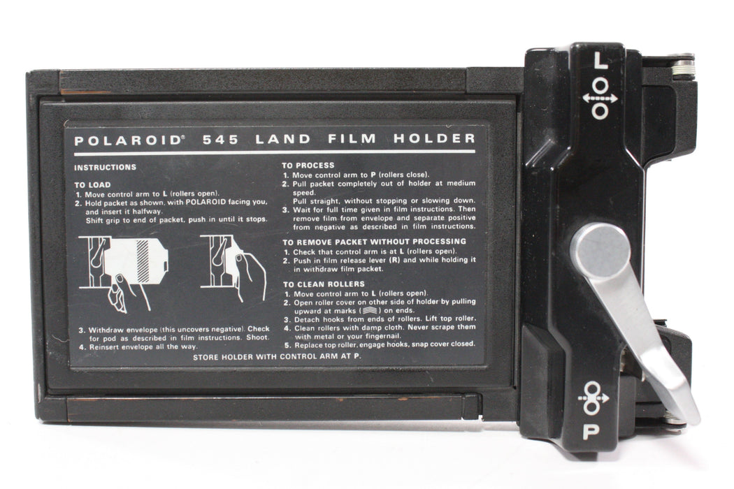 Polaroid 545 4X5 Film Holder