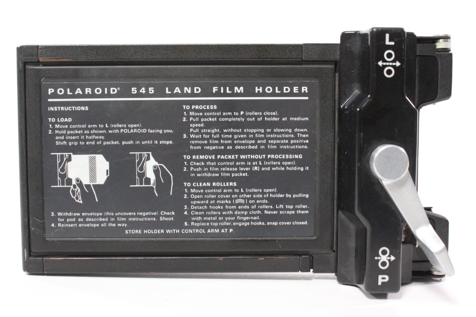 Polaroid 545 4X5 Film Holder