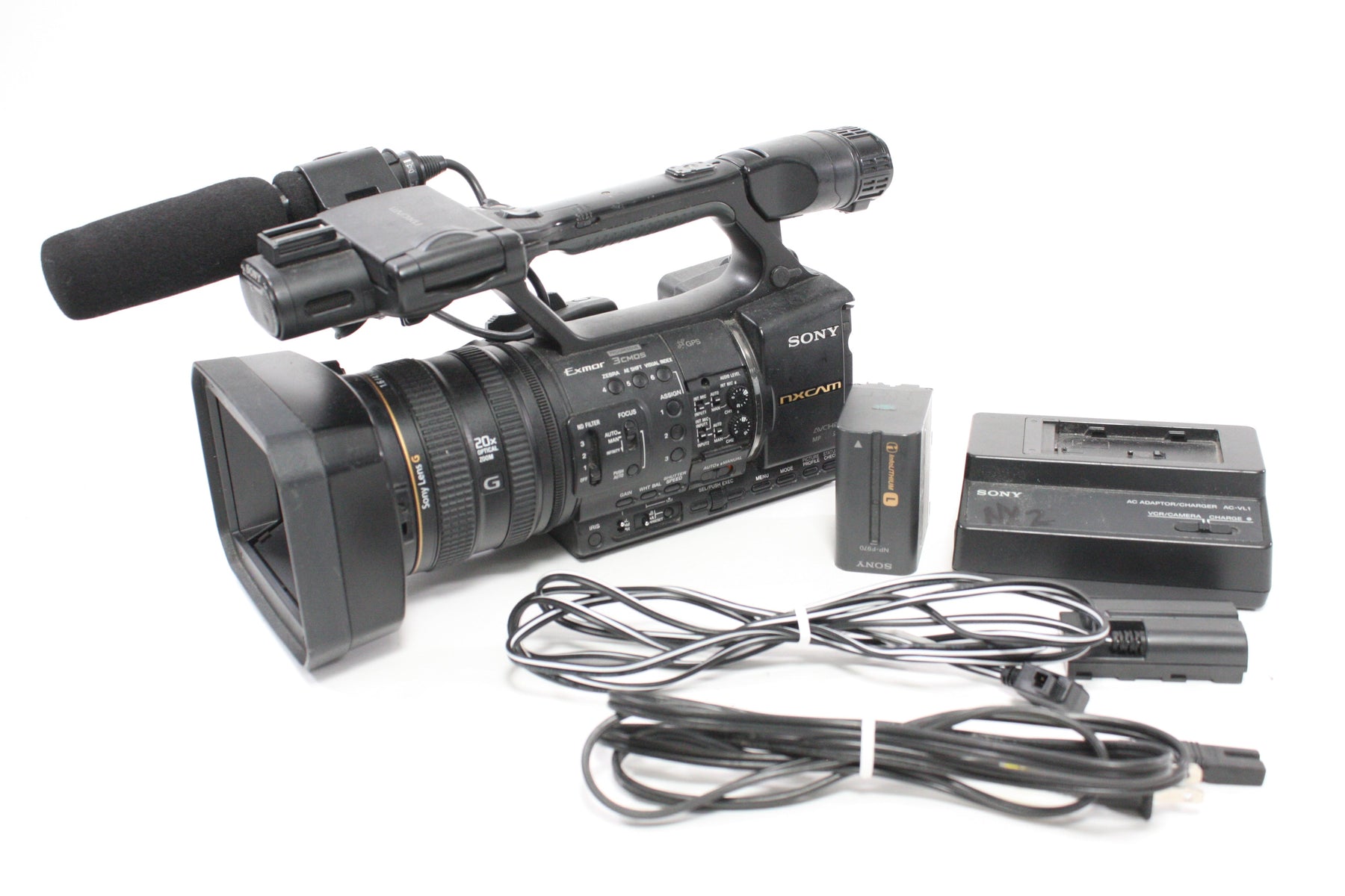 Sony HXR-NX5U NXCAM Professional Camcorder with 790 Hours