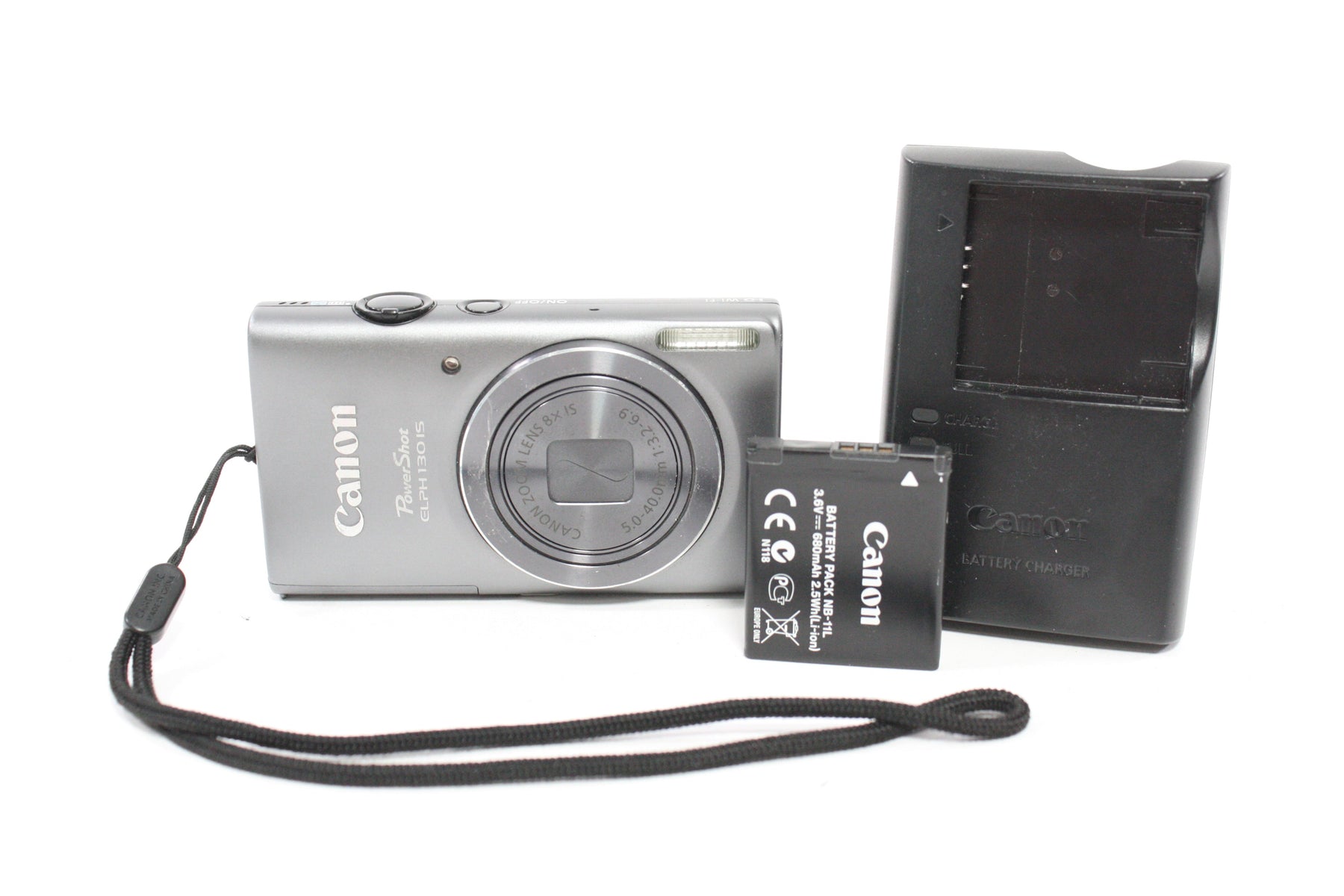 Canon PowerShot ELPH 130 IS Digital Point and Shoot Camera 8x Zoom 16mp
