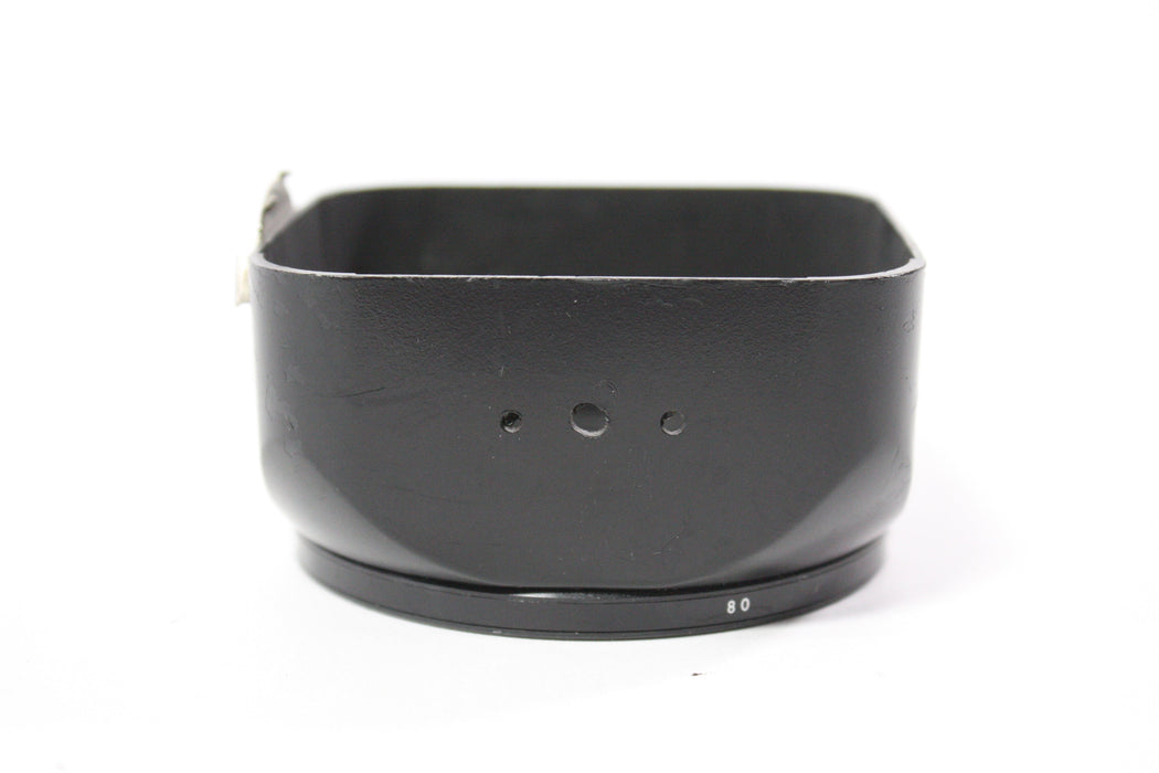 Hasselblad B50 80mm Lens Hood with Mount for Meter Winding Crank