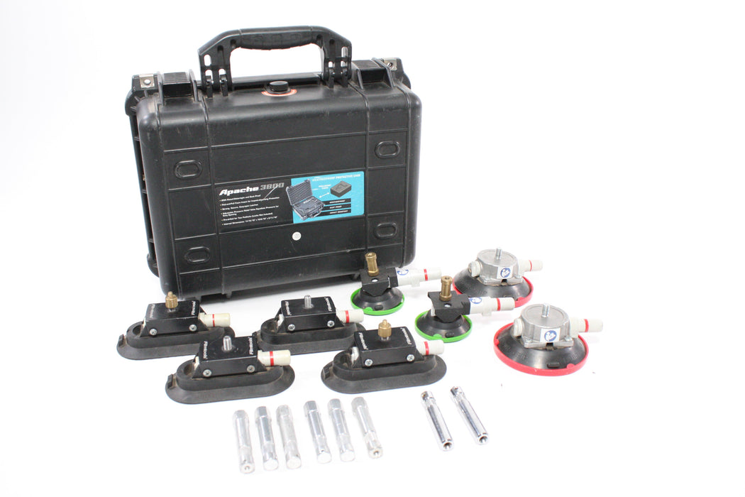 Woods Power Grip Suction Cup Set with Apache 3800 Hard Case