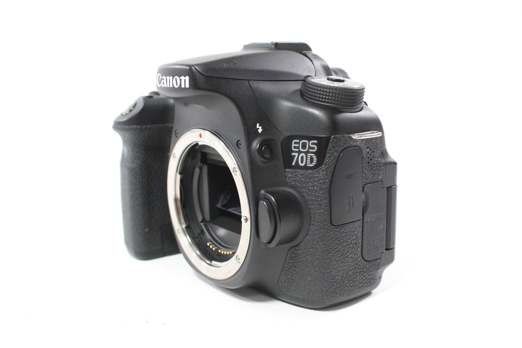 Canon 70D DSLR Camera Body with Shutter Count 39,120 AS-IS