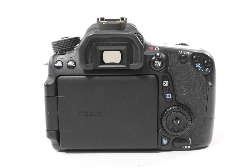 Canon 70D DSLR Camera Body with Shutter Count 39,120 AS-IS