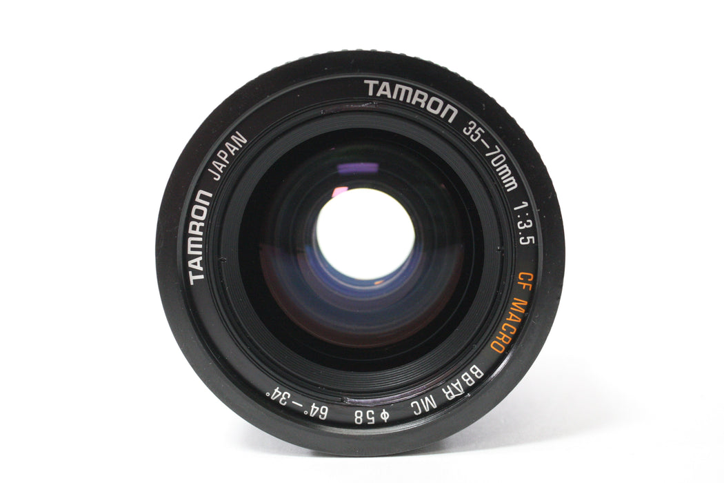 Tamron 35-70mm f/3.5 CF Macro BBAR MC Lens for MD Mount