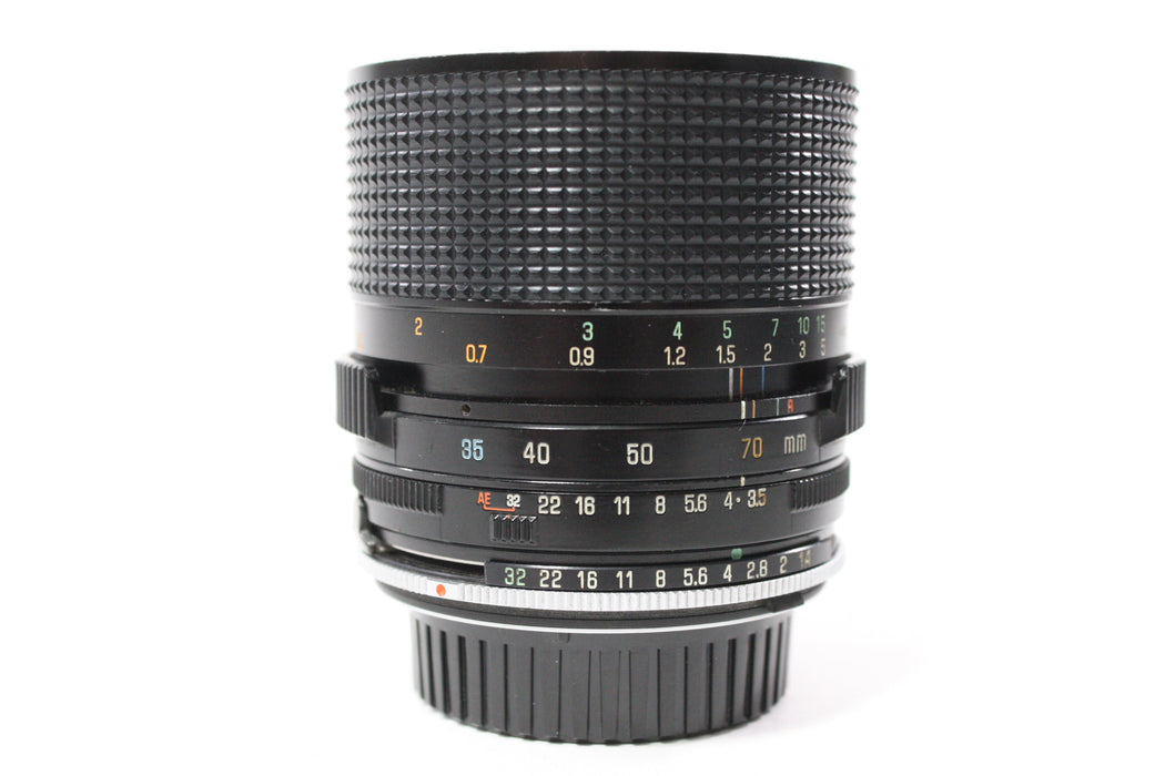 Tamron 35-70mm f/3.5 CF Macro BBAR MC Lens for MD Mount