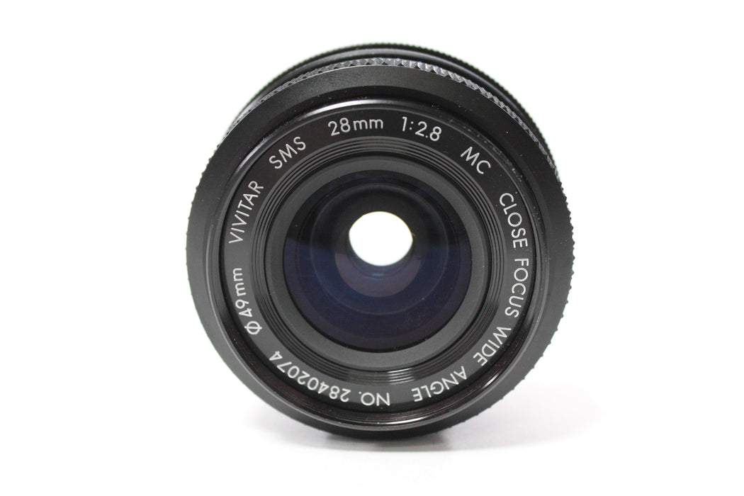 Vivitar 28mm f/2.8 SMS Close Focus Wide Angle Lens for MD Mount