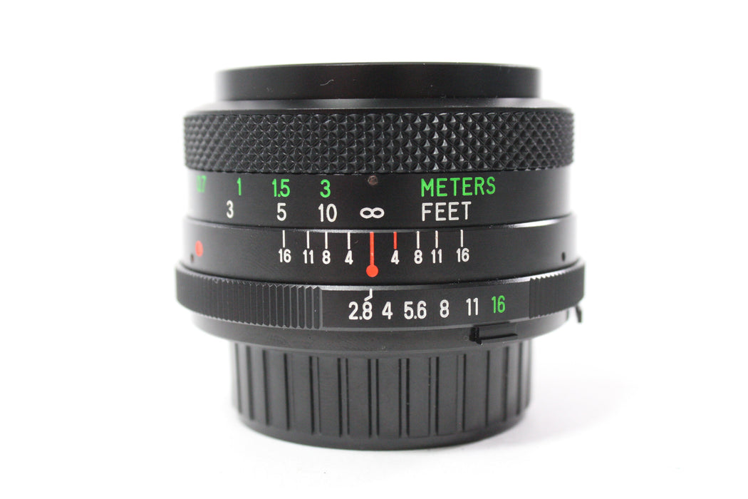 Vivitar 28mm f/2.8 SMS Close Focus Wide Angle Lens for MD Mount