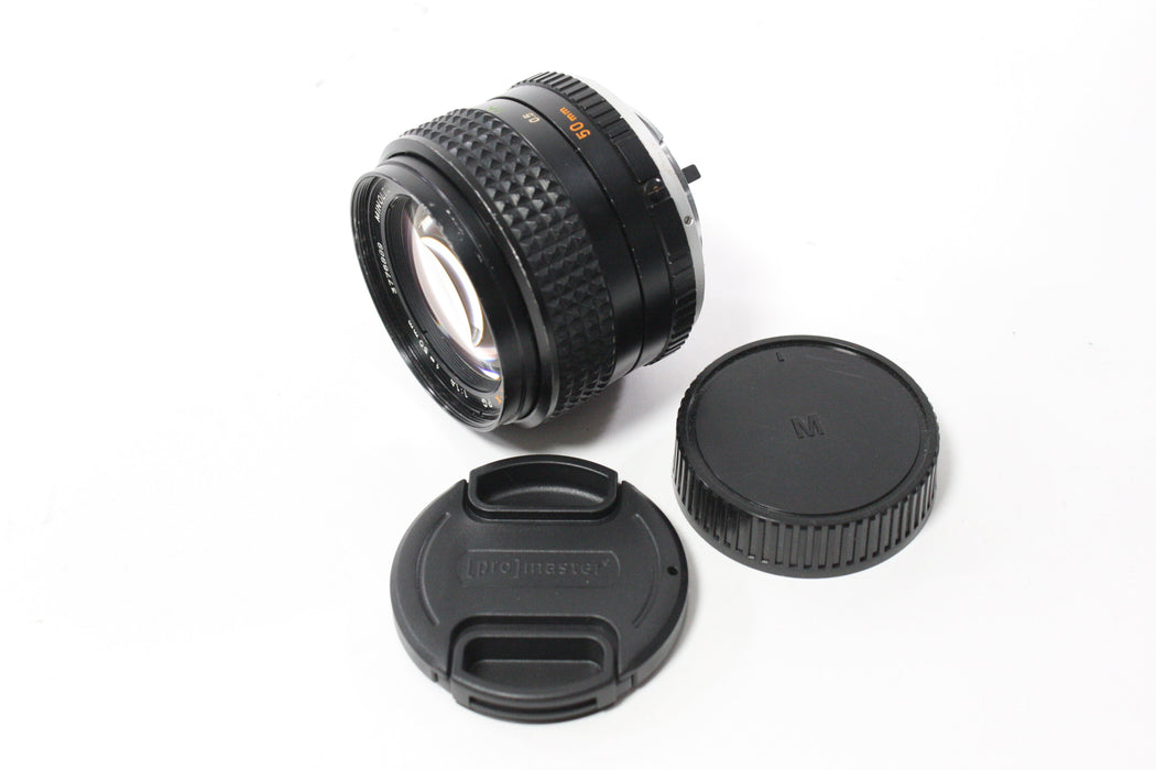 Minolta 50mm f/1.4 Rokkor-X Lens for MD Mount