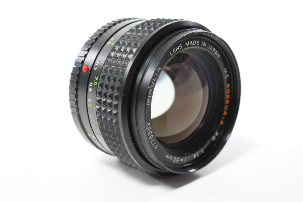 Minolta 50mm f/1.4 Rokkor-X Lens for MD Mount