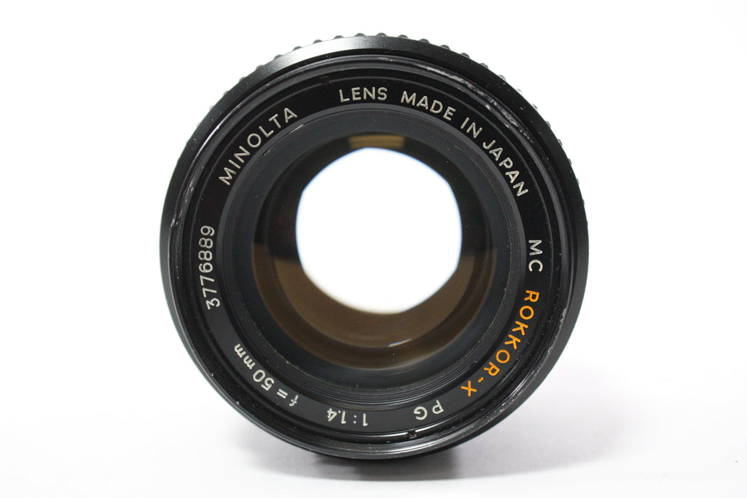 Minolta 50mm f/1.4 Rokkor-X Lens for MD Mount