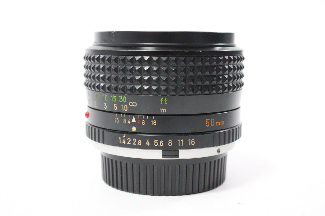 Minolta 50mm f/1.4 Rokkor-X Lens for MD Mount