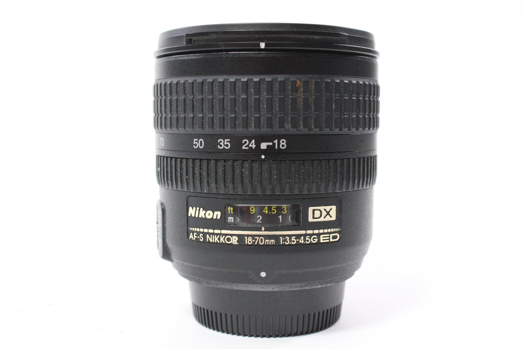 Nikon 18-70mm f/3.5-4.5 G ED DX AF-S Nikkor Lens for F Mount