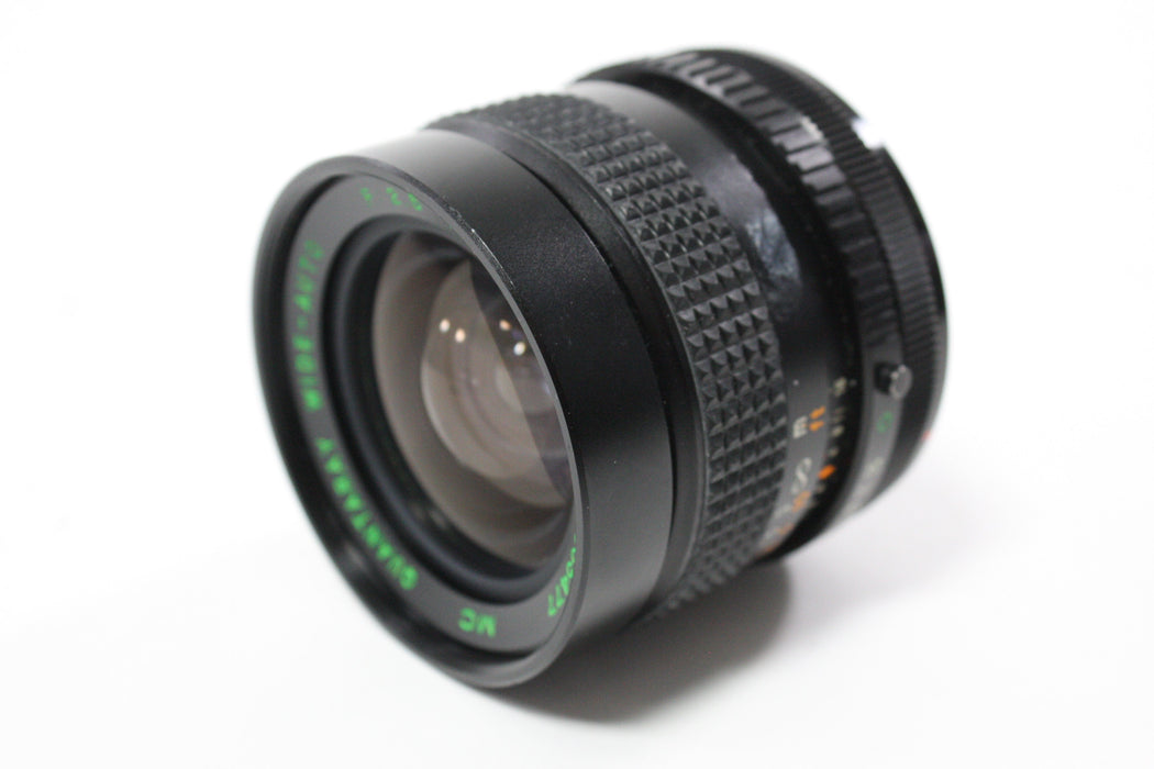 Quantaray 24mm f/2.5 MC Wide-Auto Lens for Canon FD Mount