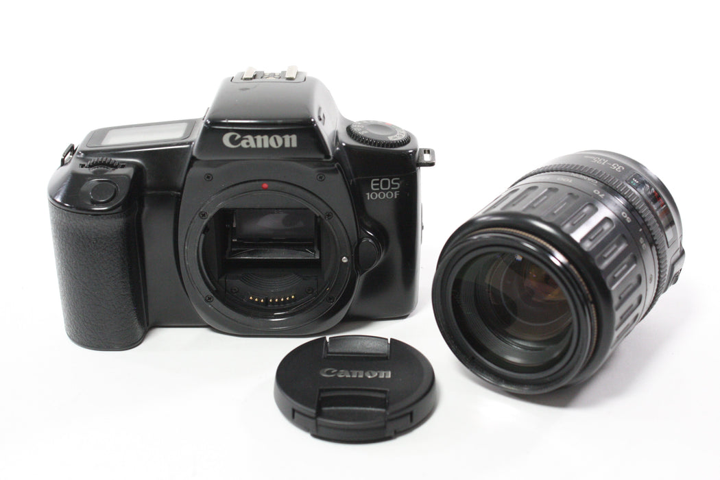 Canon EOS 1000F 35mm SLR Camera with 35-135mm f/4-5.6 Ultrasonic Lens