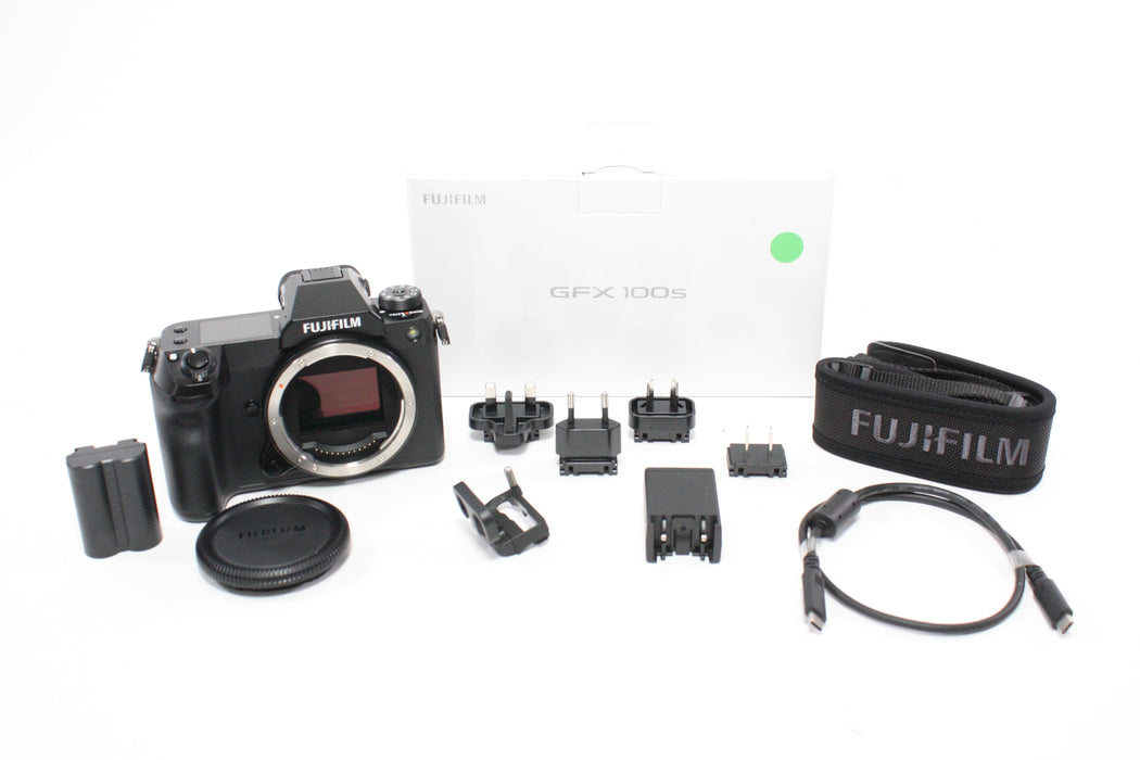 Fujifilm GFX 100S Digital Mirrorless Camera Body with Shutter Count 1