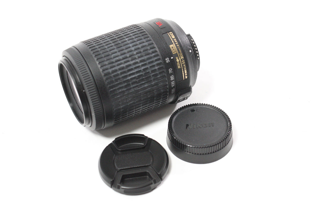 Nikon 55-200mm f/4-5.6 G ED DX VR AF-S Nikkor Lens for F Mount