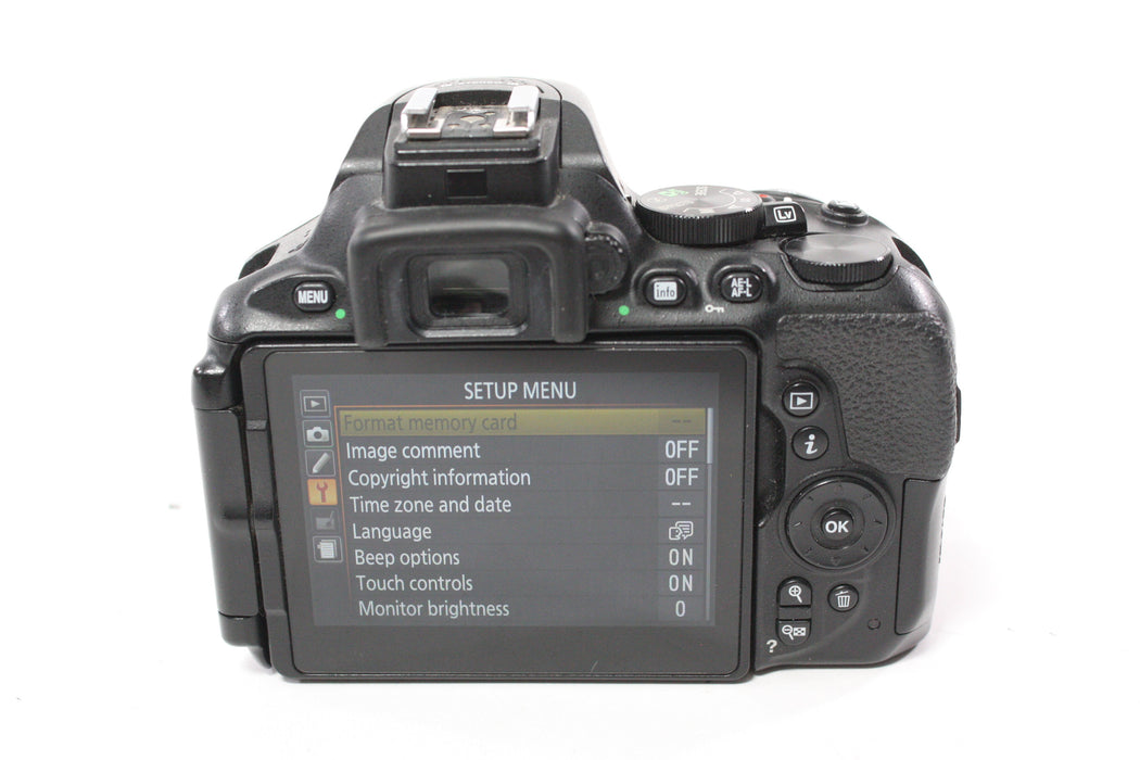 Nikon D5600 DSLR Camera Body with Shutter Count 28,592