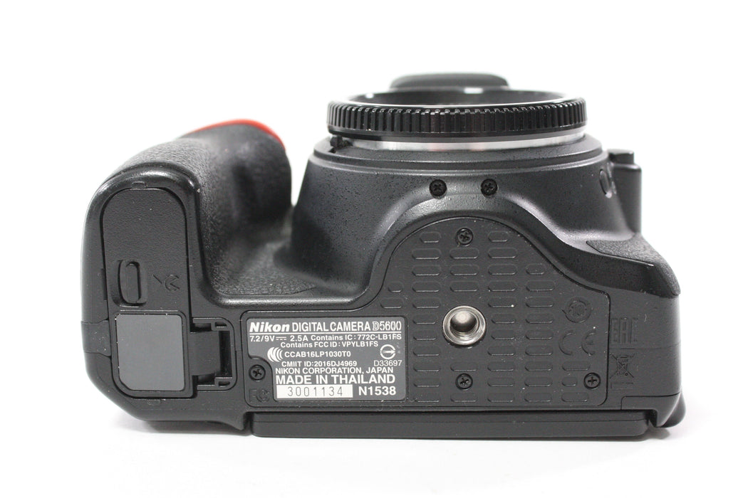 Nikon D5600 DSLR Camera Body with Shutter Count 28,592