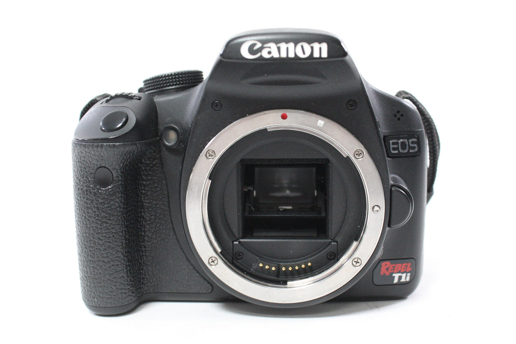 Canon EOS Rebel T1i DSLR Camera with 18-55mm f/3.5-5.6 IS Lens with Shutter Count 5,637