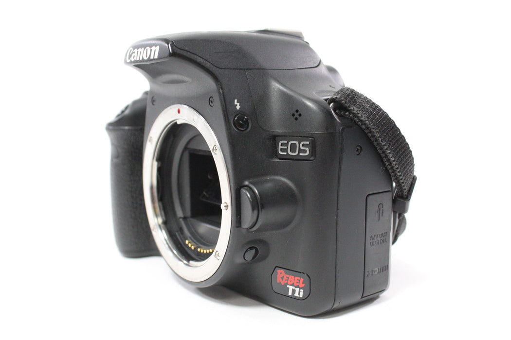 Canon EOS Rebel T1i DSLR Camera with 18-55mm f/3.5-5.6 IS Lens with Shutter Count 5,637
