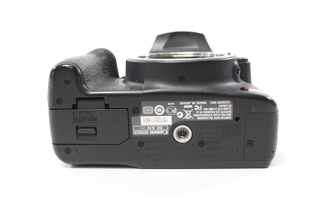 Canon EOS Rebel T1i DSLR Camera with 18-55mm f/3.5-5.6 IS Lens with Shutter Count 5,637