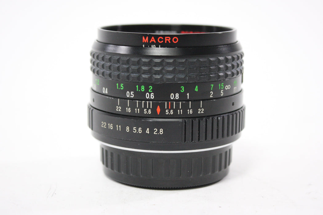 CPC 28mm f/2.8 Macro Phase 2 CCT Lens for K Mount