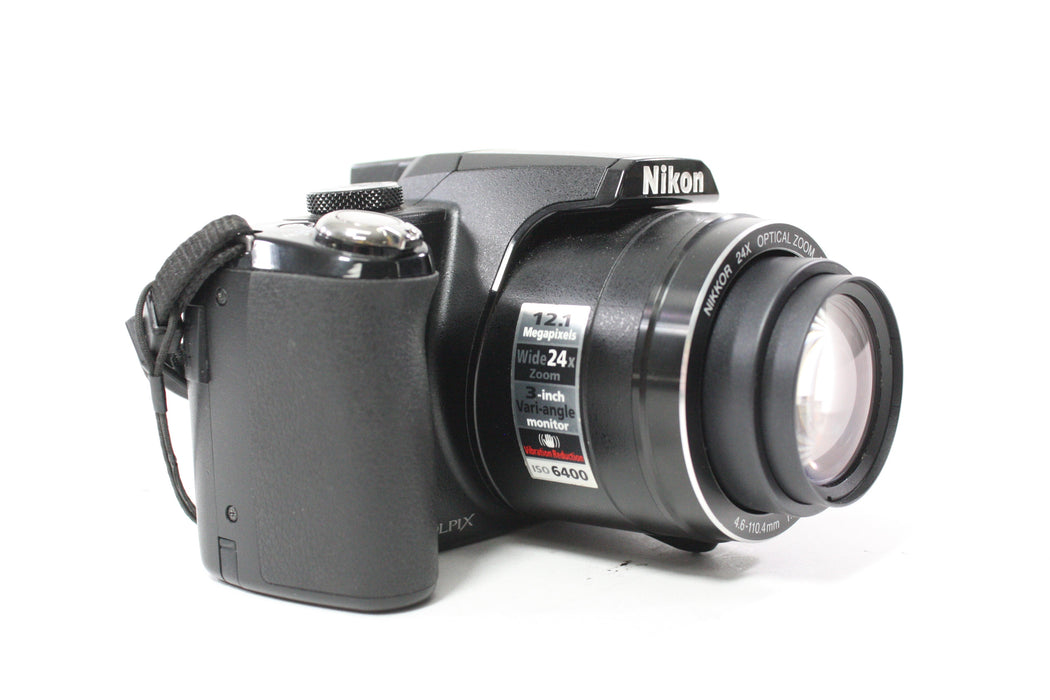 Nikon Coolpix P90 Digital Point and Shoot Camera 24x Zoom 12.1mp