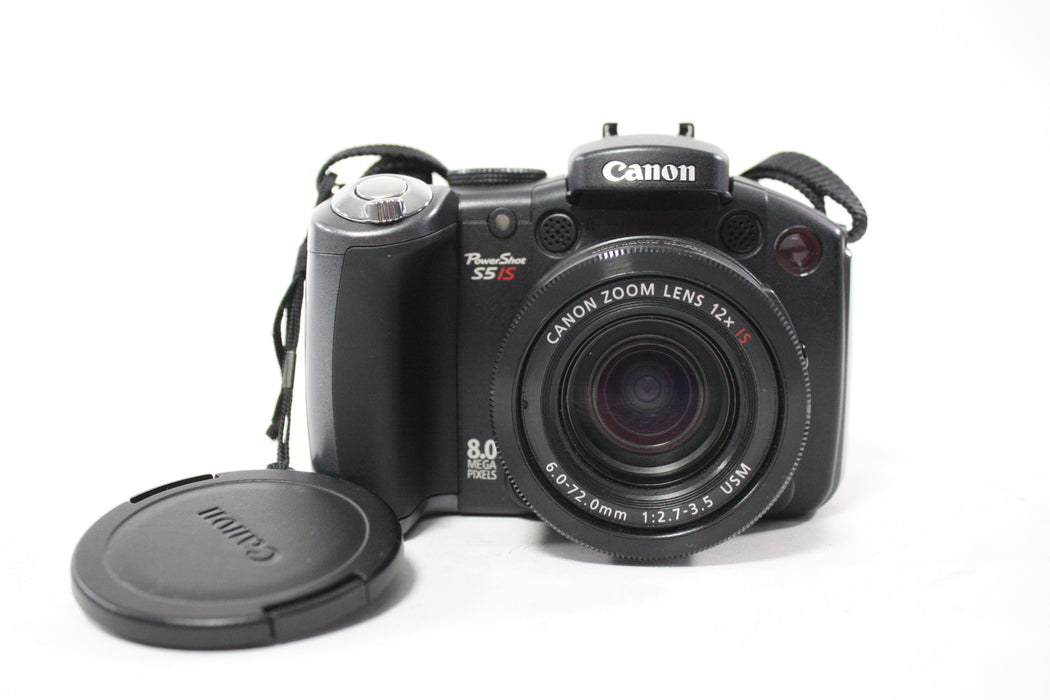 Canon PowerShot S5 IS Digital Point-and-Shoot Camera 12x Zoom 8.0mp