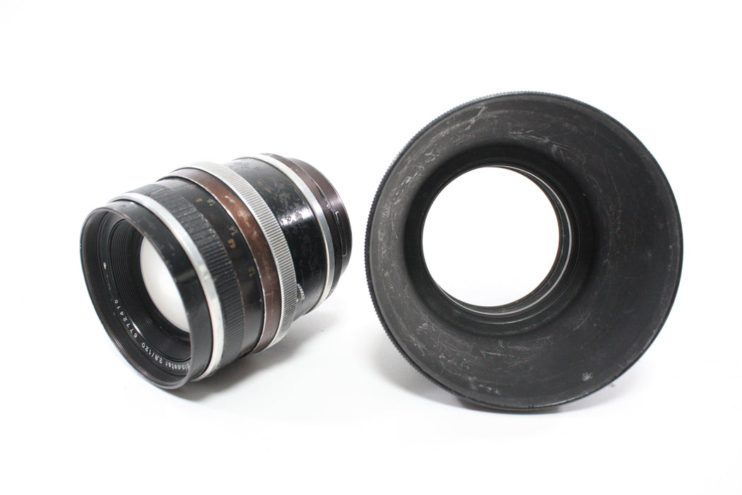 Carl Zeiss Jena 120mm f/2.8 Biometar Lens for Pentacon Six Mount AS-IS