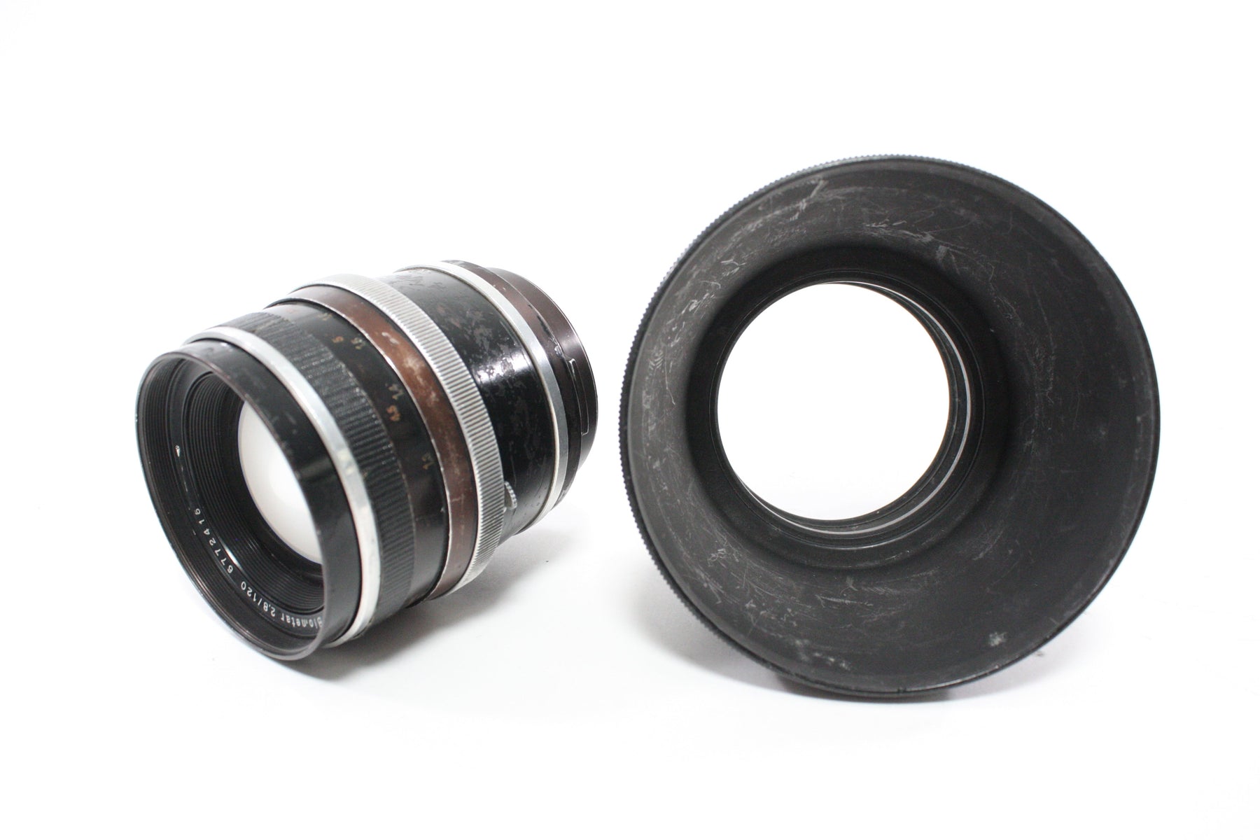Carl Zeiss Jena 120mm f/2.8 Biometar Lens for Pentacon Six Mount AS-IS