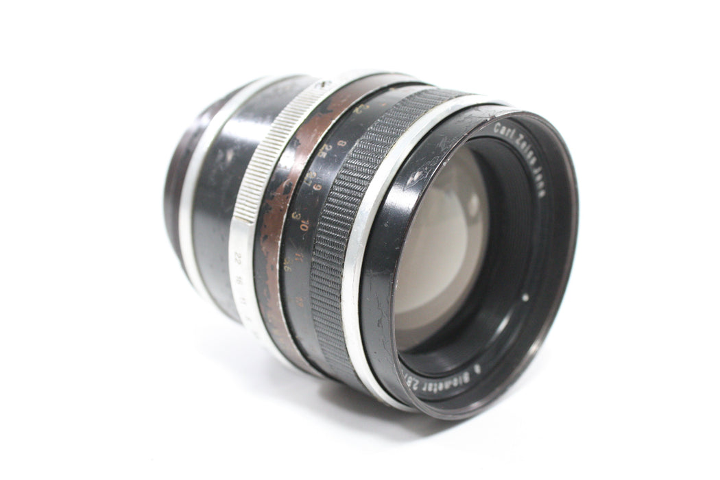 Carl Zeiss Jena 120mm f/2.8 Biometar Lens for Pentacon Six Mount AS-IS